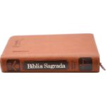 Bíblia Pequena Com Ziper RC Capa Marrom - Imagem 3