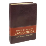 Biblia De Estudo Cronologica - Aplicacao Pessoal - Tarja Marrom