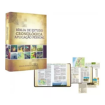 Biblia De Estudo Cronológica Aplicação Pessoal Verde - Imagem 2