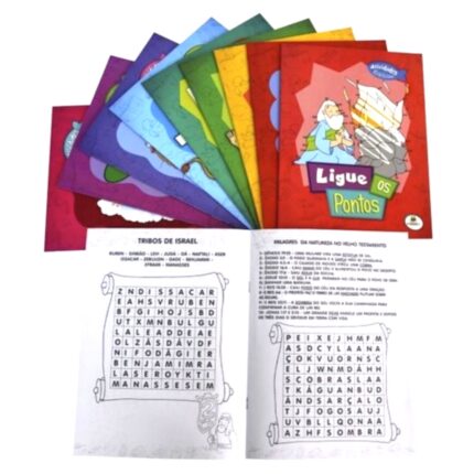 Livro Atividades Bíblicas - Pacote Com 10 Unidades