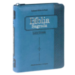 Bíblia Pequena Letra Grande Com Zíper-C/ índice