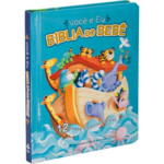 Bíblia do Bebê Você e eu Capa Almofadada Azul