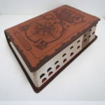 Bíblia das Descobertas para Adolescentes Letra Normal NTLH Capa Couro Marrom Claro Ilustrada - Imagem 2