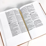 Bíblia Sagrada Anote ARC Letra Grande Capa Luxo Havana - Imagem 3