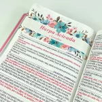 Bíblia De Estudo Da Mulher Sábia Com Harpa Magnólia Preta - Imagem 7