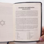 Bíblia Judaica Completa Letra Normal Capa Luxo Azul - Imagem 5