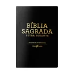 Bíblia Leitura Perfeita NVI | Letra Gigante | Capa Couro Soft Preta - Imagem 4
