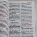 Bíblia King James Fiel 1611 Extra Gigante Capa Luxo Branca - Imagem 5