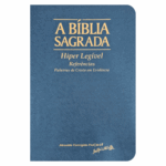Bíblia ACF Super Legível com Ref. e Mapas Azul