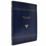Bíblia Judaica Completa Letra Normal Capa Luxo Azul