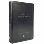Bíblia de Estudo Thompson AEC Letra Grande Preta Luxo