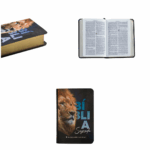 Bíblia Pequena de Bolso 13cm NAA Capa Semiflexível Leão - Imagem 2