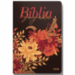 Bíblia Sagrada Slim Buquê de Flores | NVI | Letra Maior | Flexível