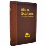 Biblia Sagrada NVI Letra Grande Capa Marrom