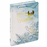 Bíblia da Família ARA Letra Normal Capa Dura Flores