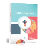 Bíblia Aquarela Letra Normal AEC Capa Brochura
