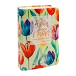 A Bíblia da Mulher Portátil NAA Capa Tulipa Laranja