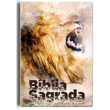 Bíblia RC Semi Luxo Letra Normal Leão