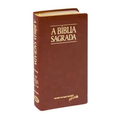 Bíblia Sagrada ACF Letra Gigante Capa Luxo Caramelo